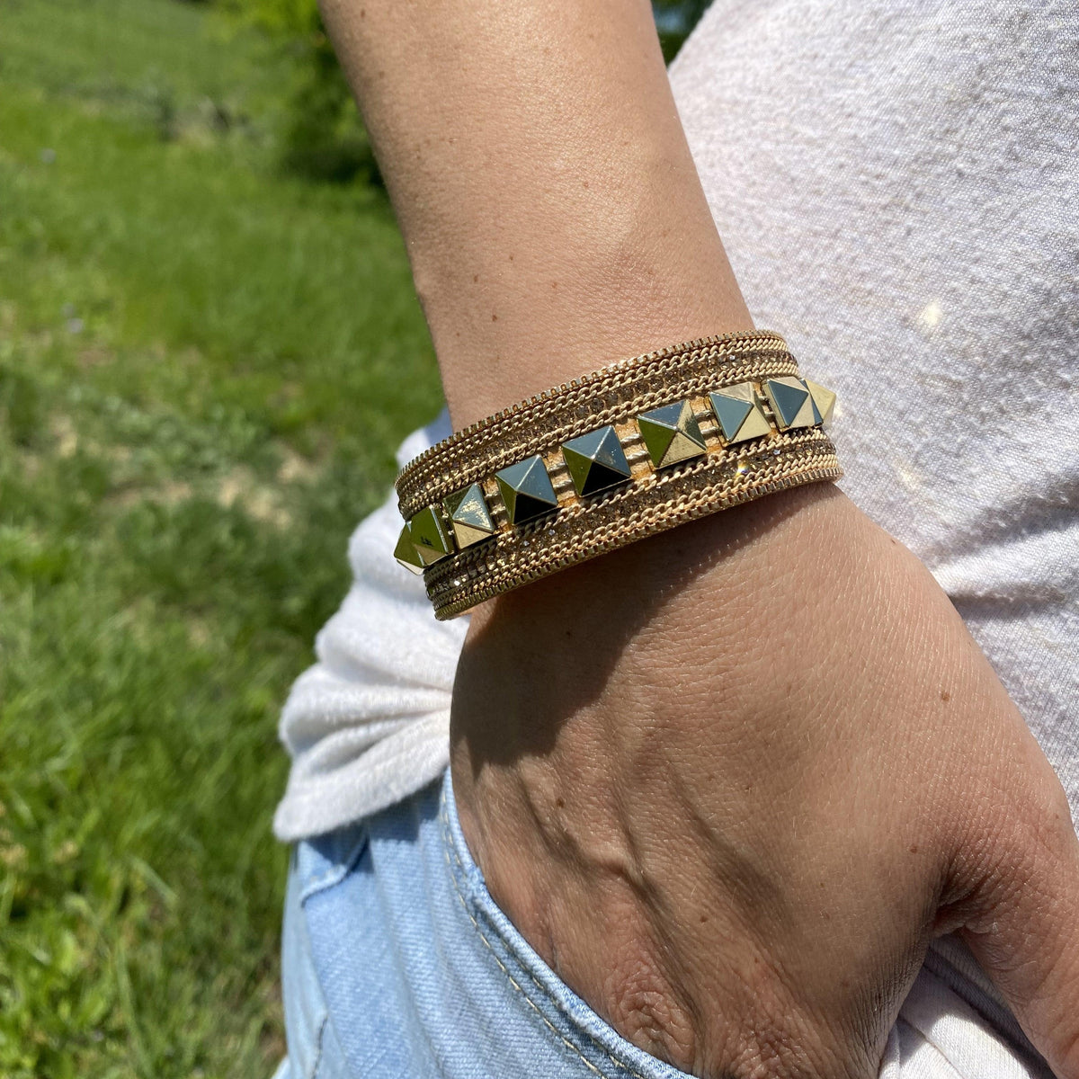Champagne & Gold Fashion Bracelet XI105