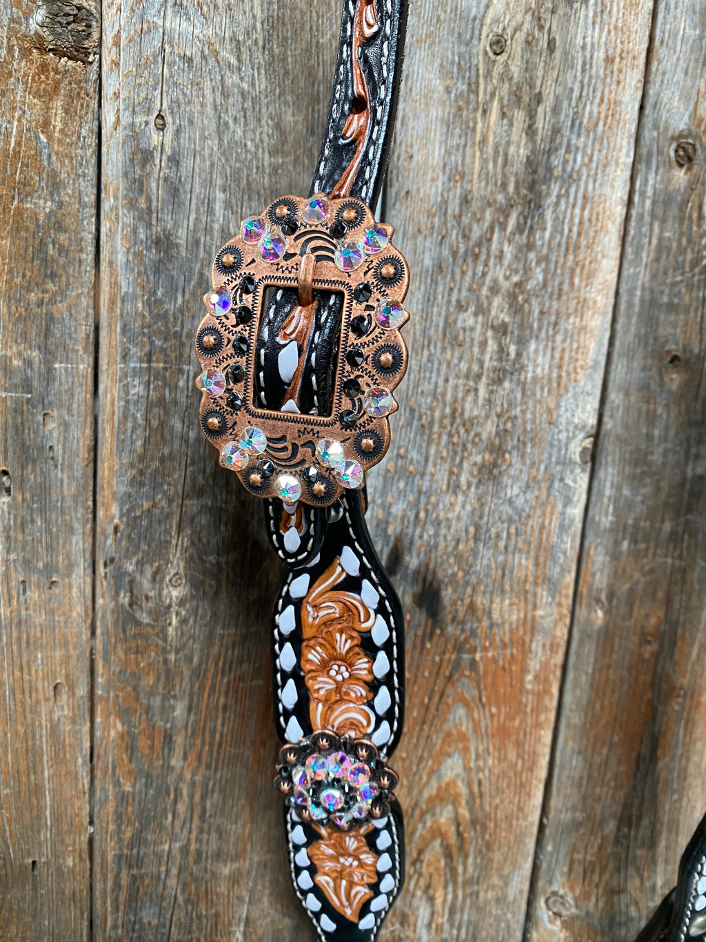 Browband/One Ear & Breastcollar Set #BBBC413 — view 8