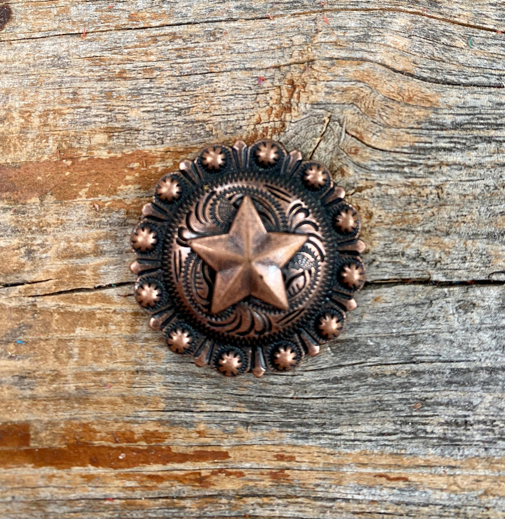 Copper Star Concho 1.25" W175L