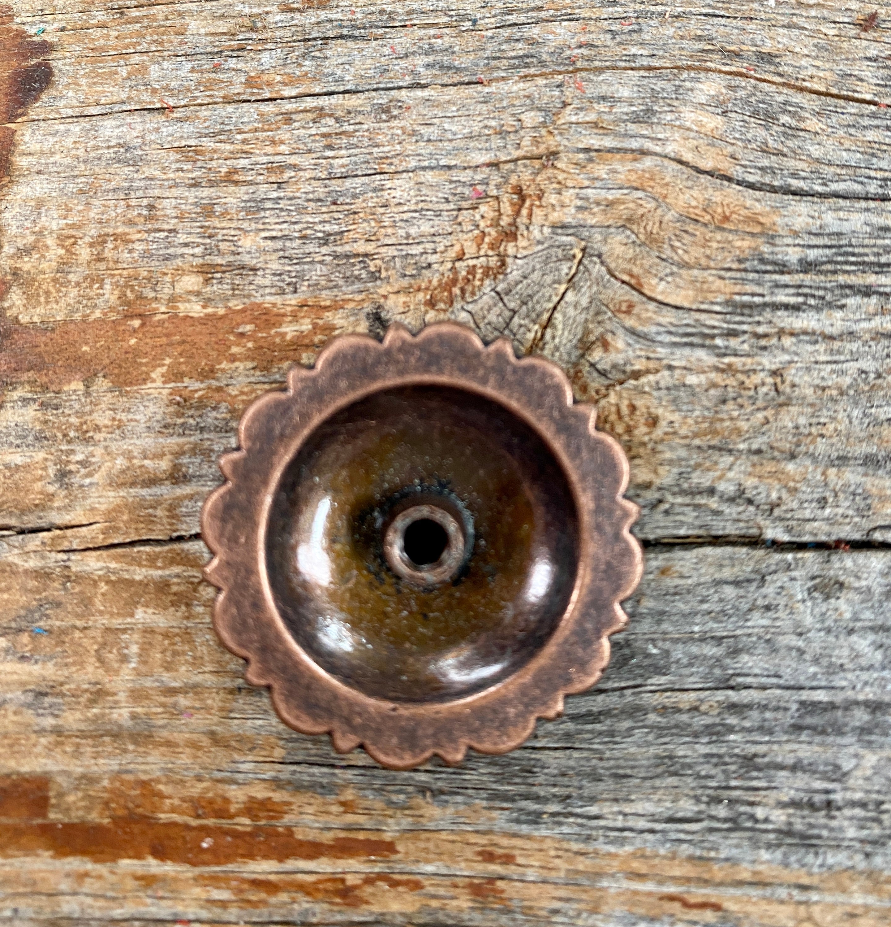Copper Star Concho 1.25" W175L — view 2