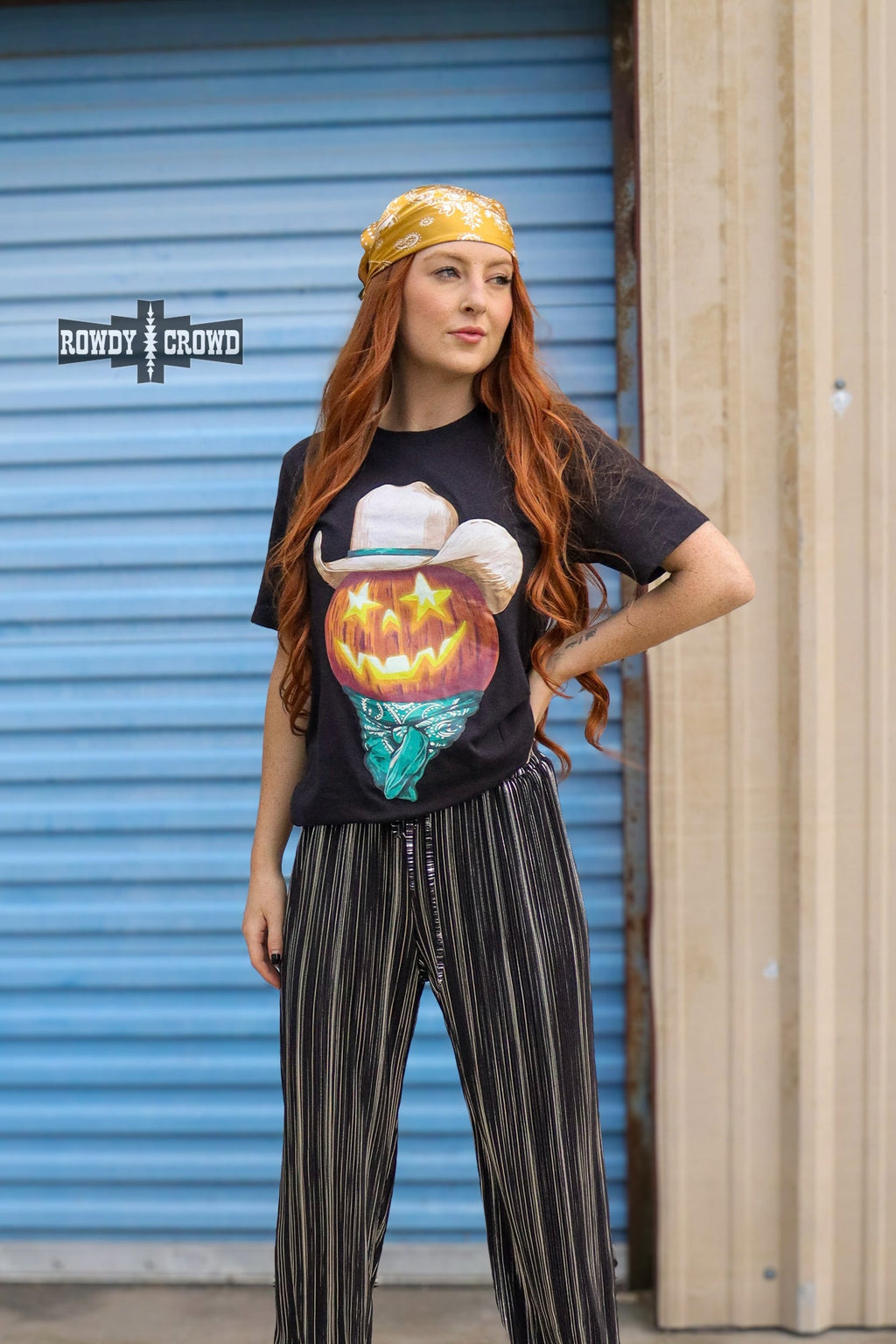 DS Punchy Pumpkin Tee by Rowdy Crowd Clothing