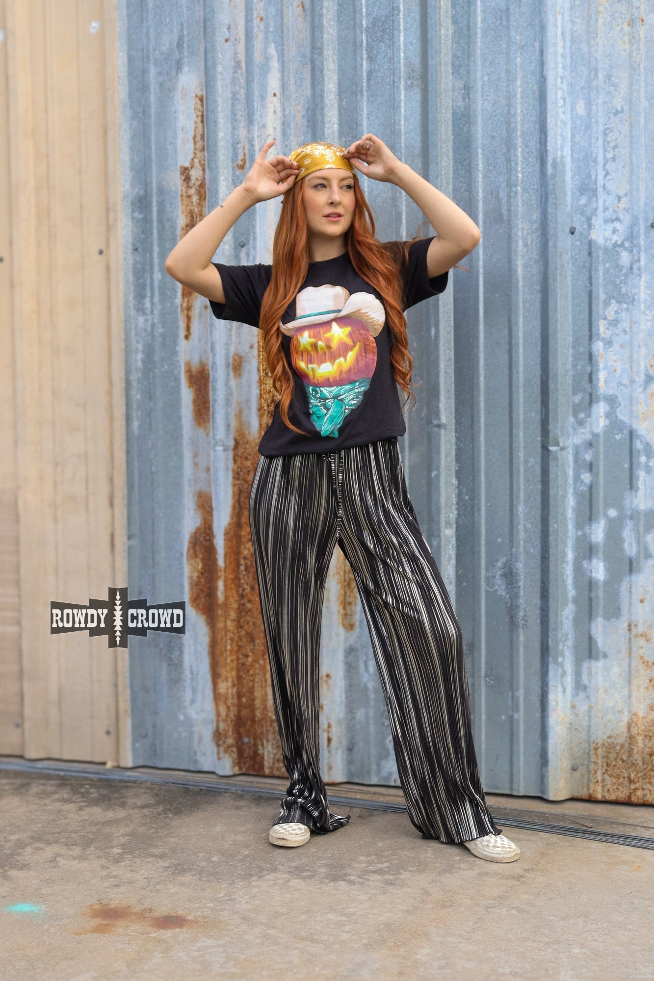 DS Punchy Pumpkin Tee by Rowdy Crowd Clothing - product image 4
