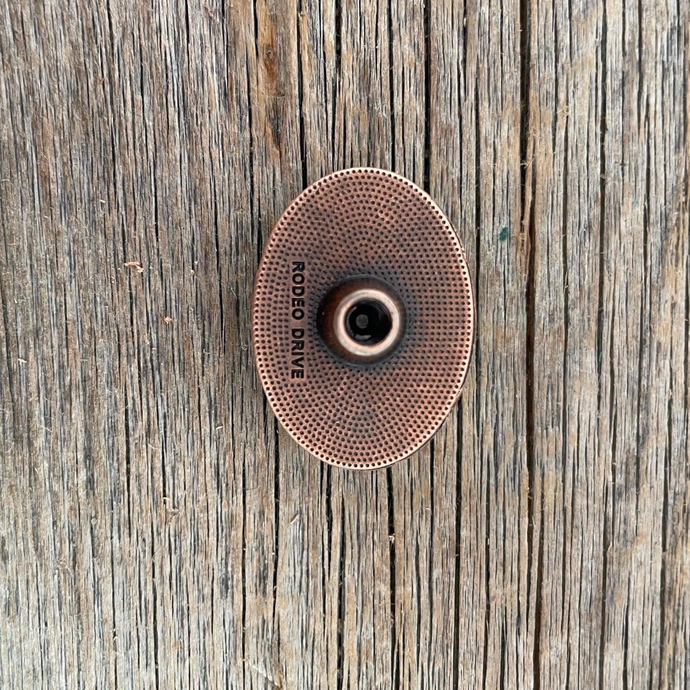 Sage Cabochon Western Concho 1" CABSG — view 2