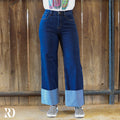 Ravyn Cuffed Denim | Jeans