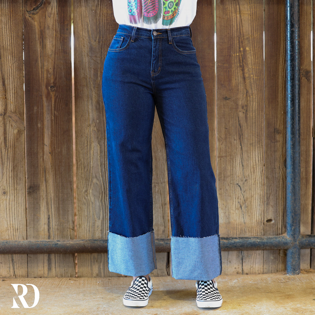 Ravyn Cuffed Denim | Jeans