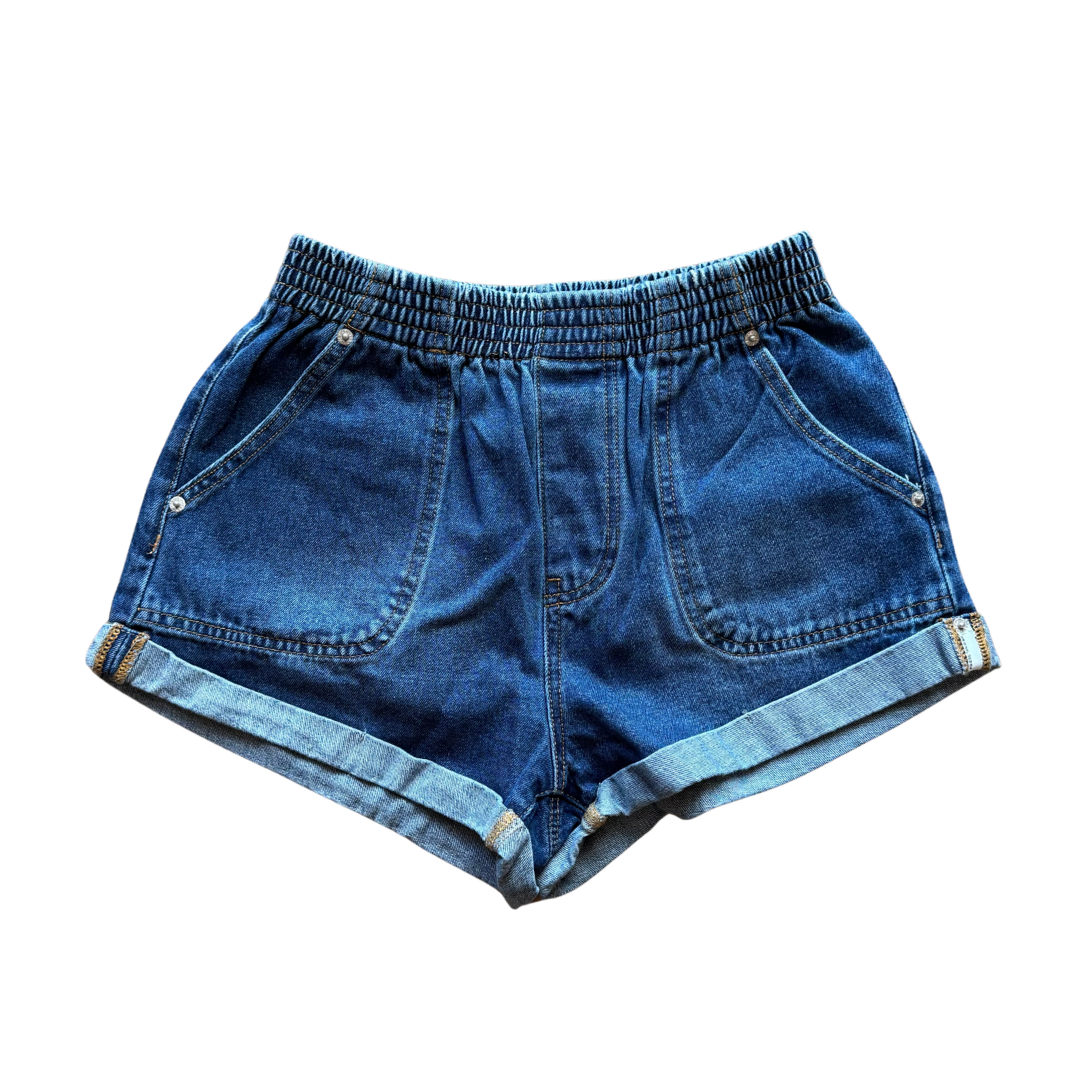 Rolled Cuffed Denim | Shorts — view 9