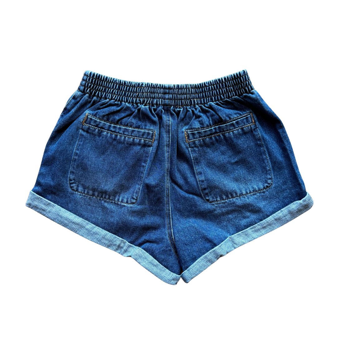 Rolled Cuffed Denim | Shorts — view 10