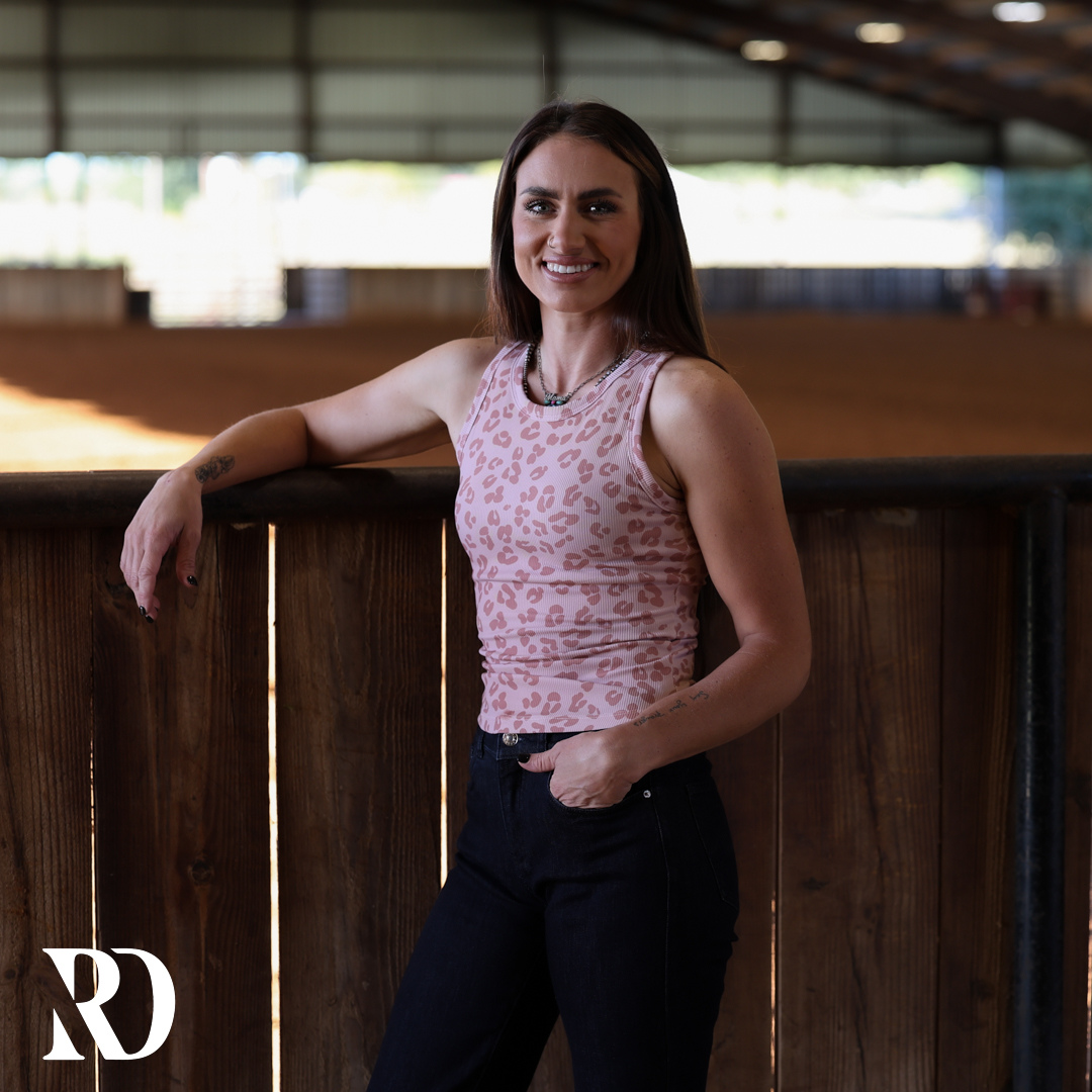 Ribbed All-in-one Tank | Rose Leopard — view 2
