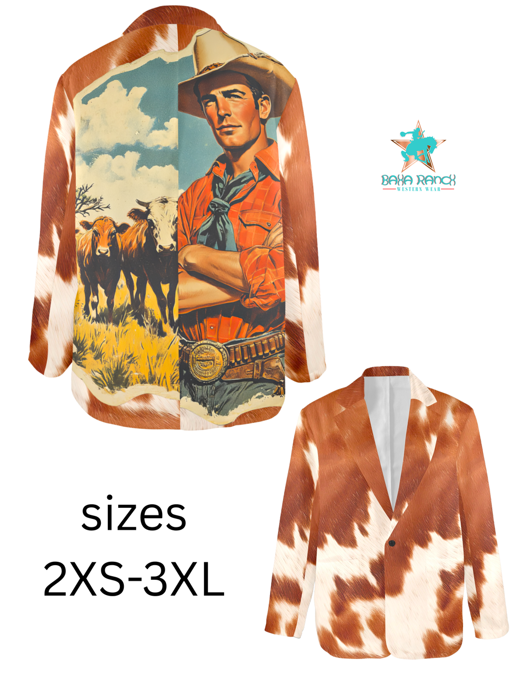 Cattle Rancher Western Blazer by Baha Ranch Western Wear - product image 14