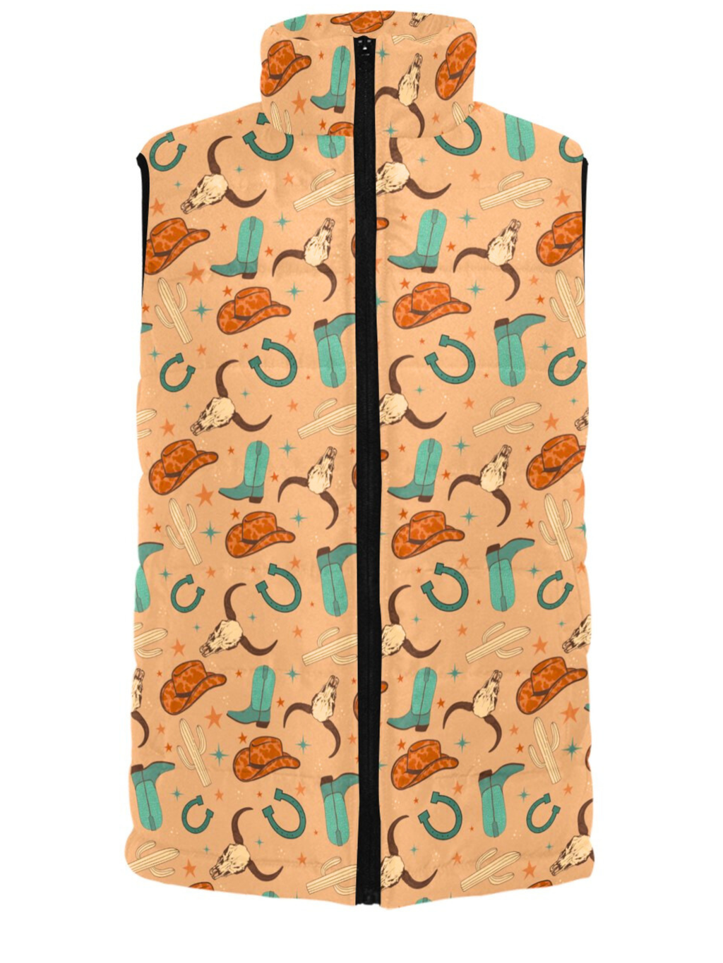 Baha Ranch Totally Western Women's Western Puffy Vest by Baha Ranch Western Wear - product image 3