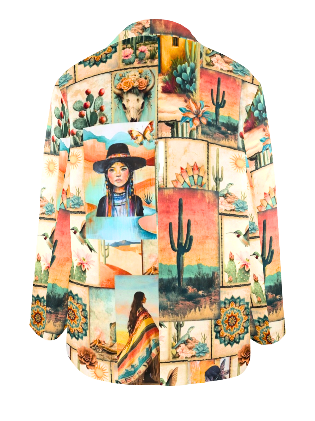 Baha Ranch Colores de Mexico Pictures of the Southwest Blazer by Baha Ranch Western Wear - product image 2