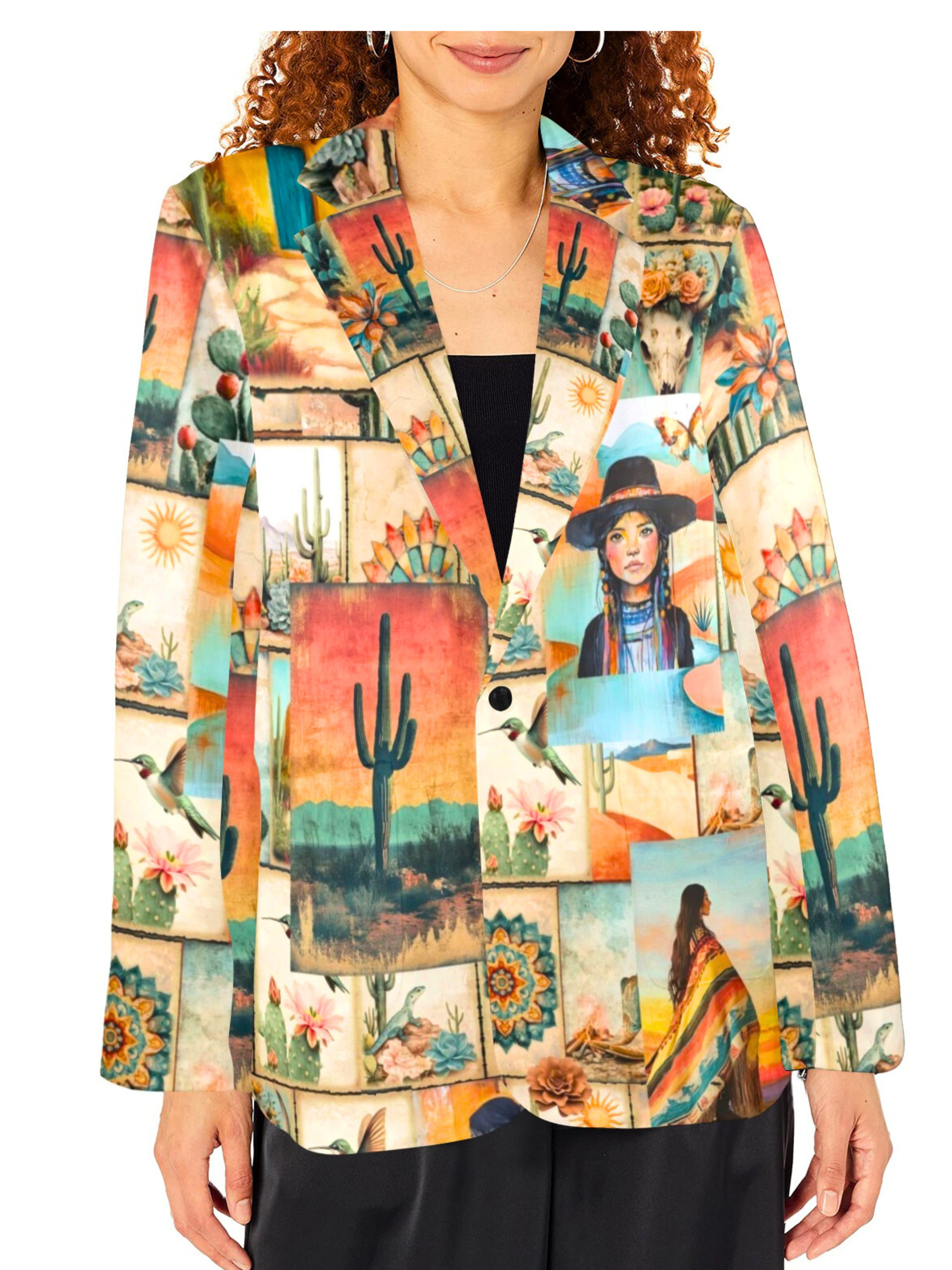 Baha Ranch Colores de Mexico Pictures of the Southwest Blazer by Baha Ranch Western Wear - product image 4
