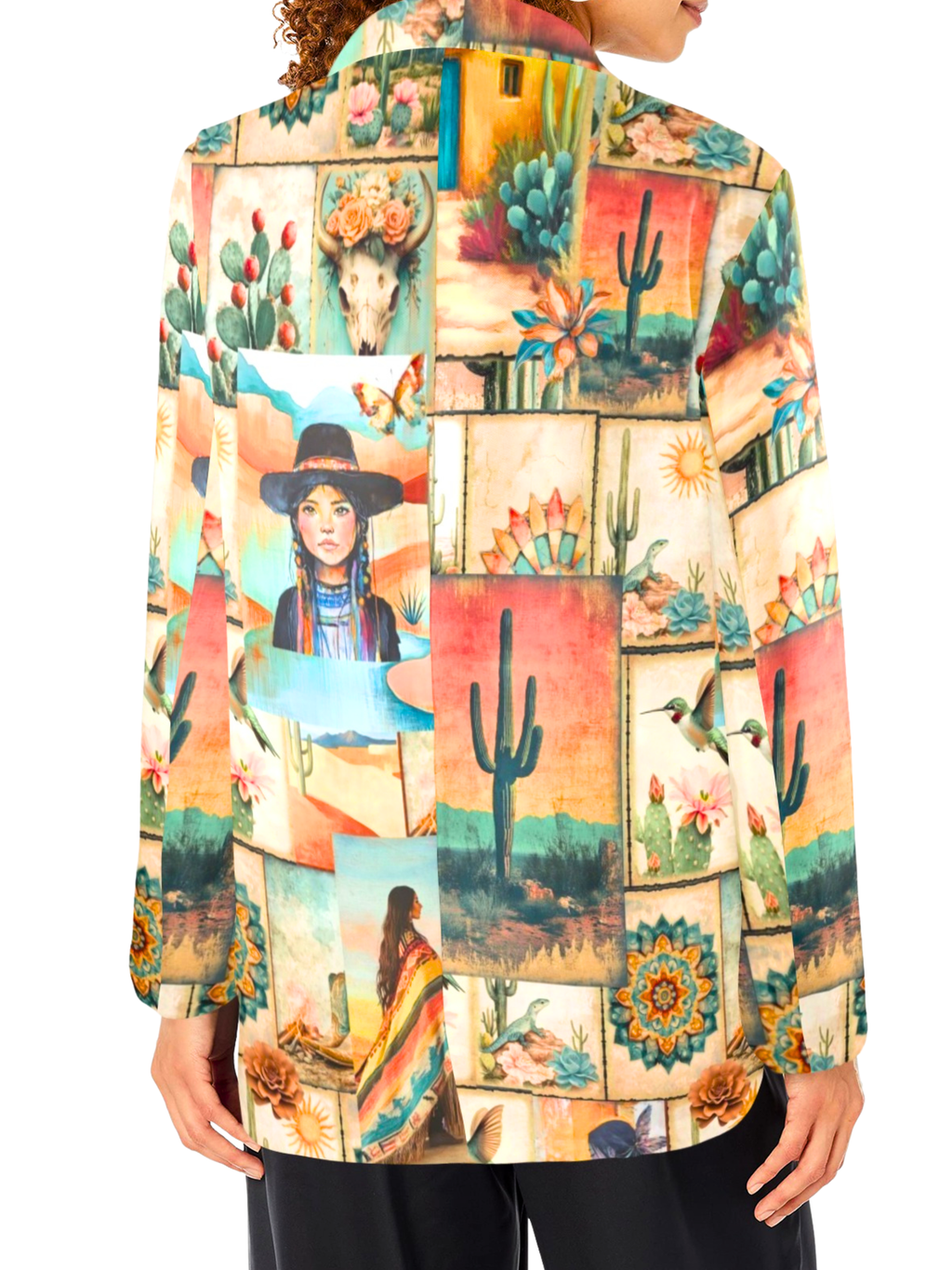 Baha Ranch Colores de Mexico Pictures of the Southwest Blazer by Baha Ranch Western Wear - product image 6