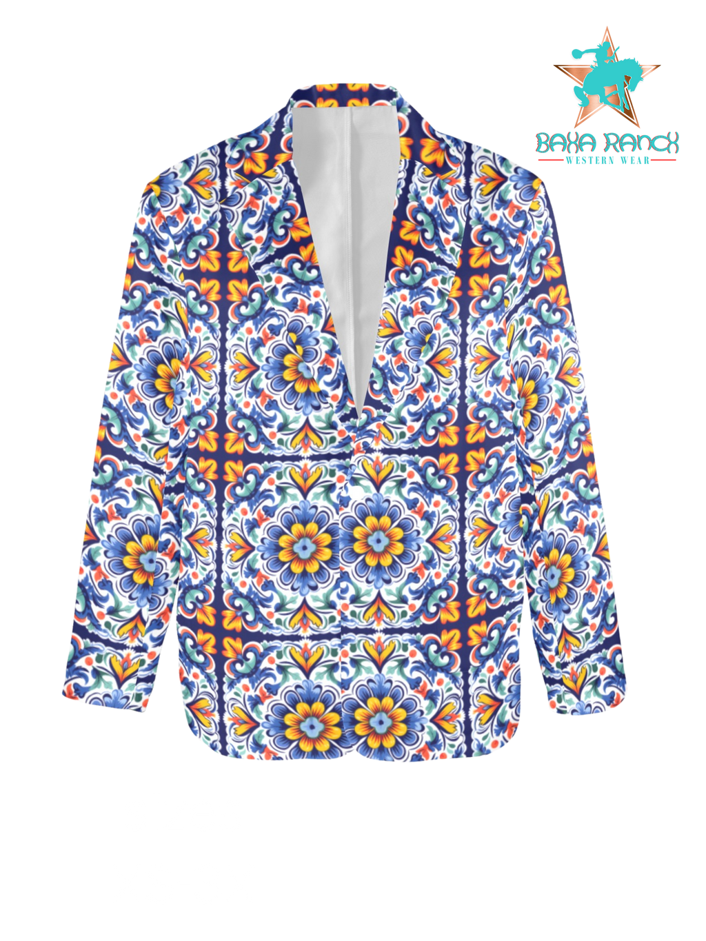 Baha Ranch Blues Talavera Women's Blazer by Baha Ranch Western Wear