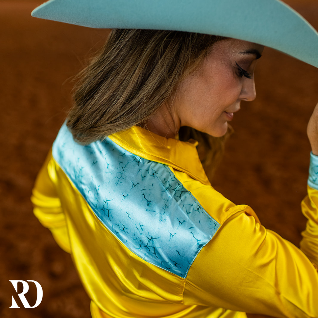 Santa Fe Satin Performance Rodeo Shirt — view 2
