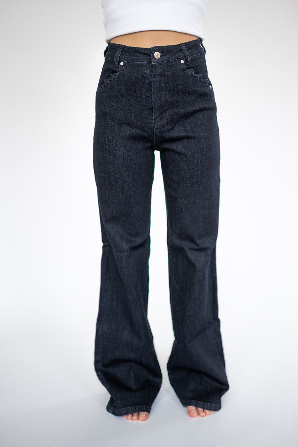 Shania Vintage - Dark Wash — view 5