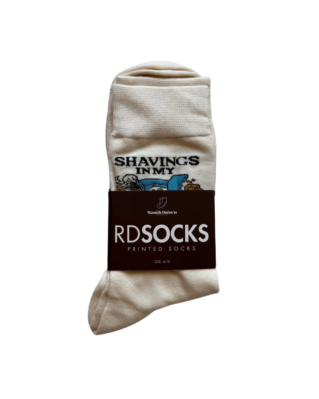 Shavings In My Jeans Club Socks — view 2