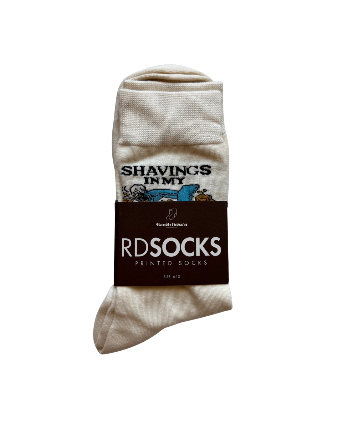 Shavings In My Jeans Club Socks — view 2