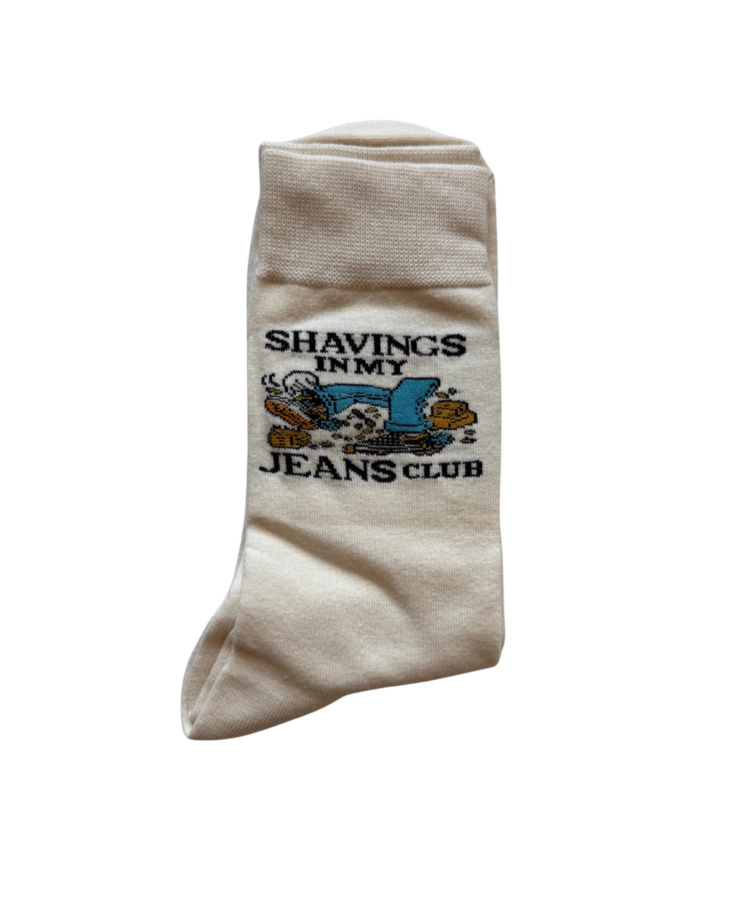 Shavings In My Jeans Club Socks — view 3