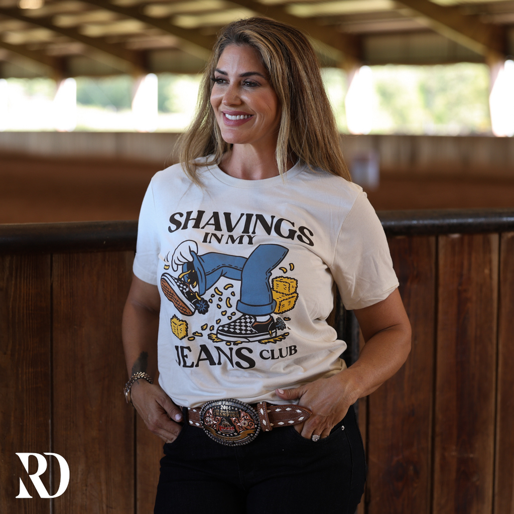 Shavings In My Jeans Club | Tee