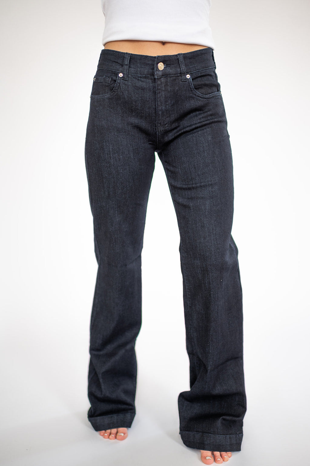 Signature Trouser Dark Wash — view 5