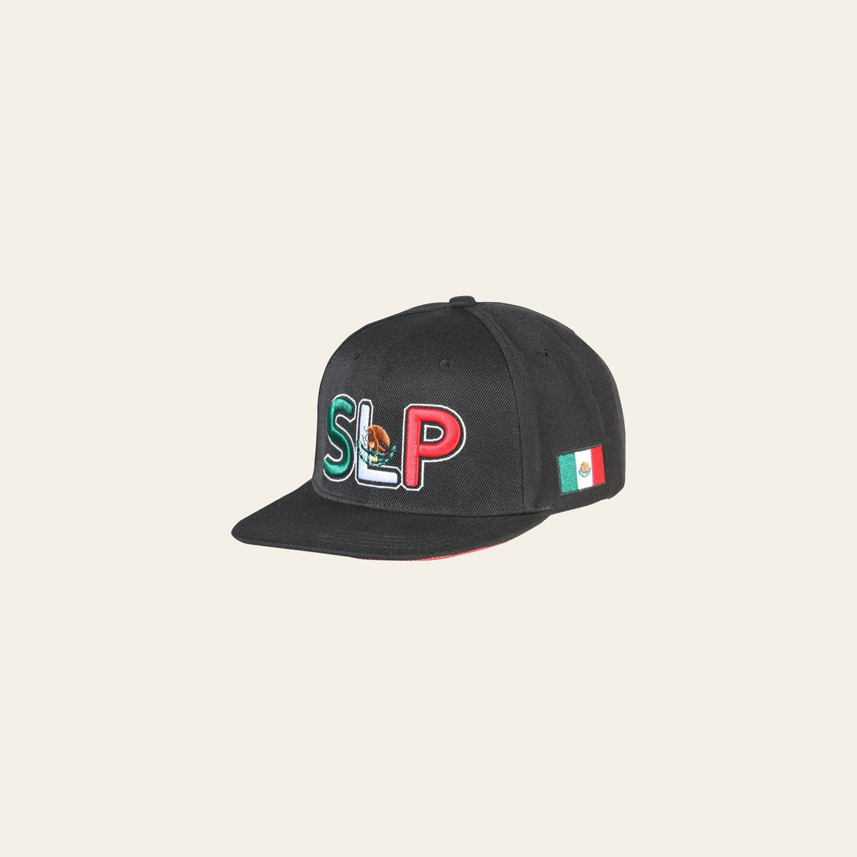 El General SB/SLP Hat- Black 44811 on a warm cream background