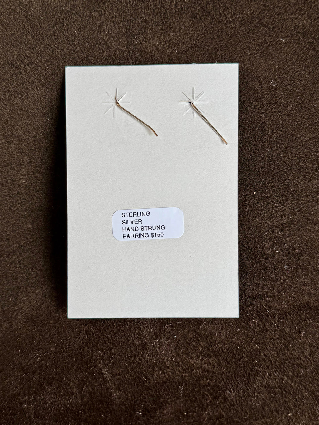 Sterling Silver Hand-strung Long Pearl Dangle Earring — view 2