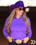 Sway Purple Performance Rodeo Shirt