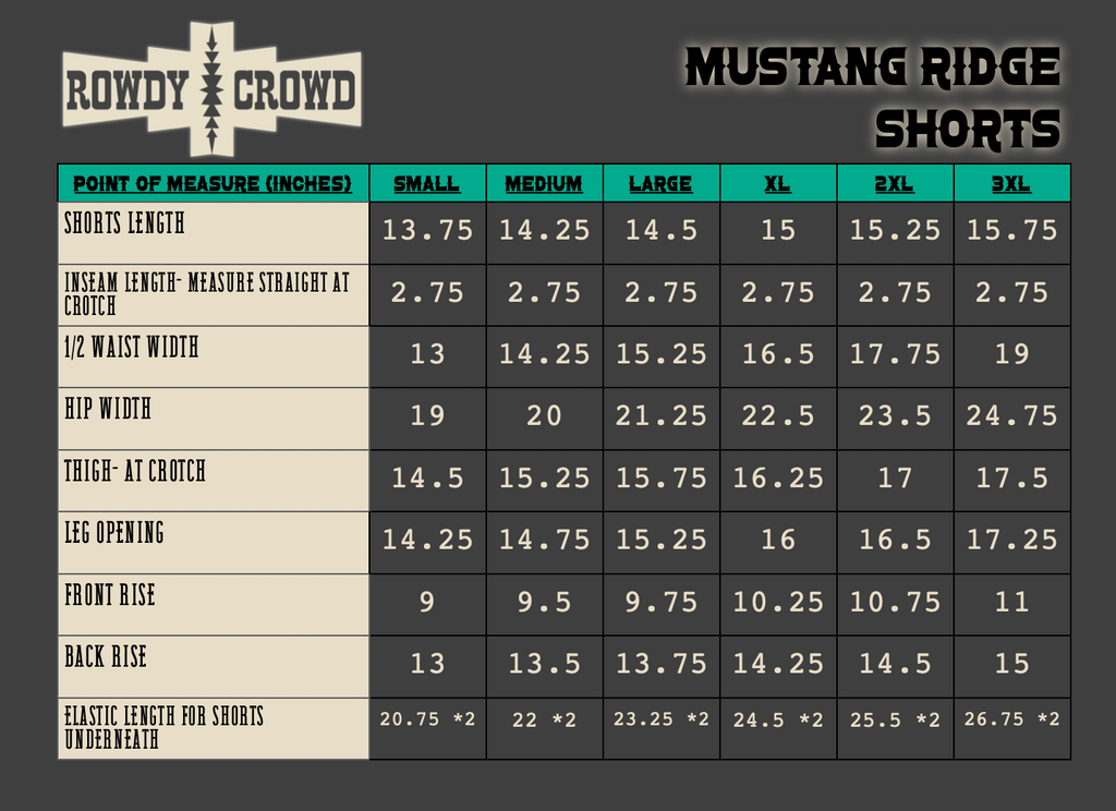 DS Mustang Ridge Shorts by Rowdy Crowd Clothing - product image 5