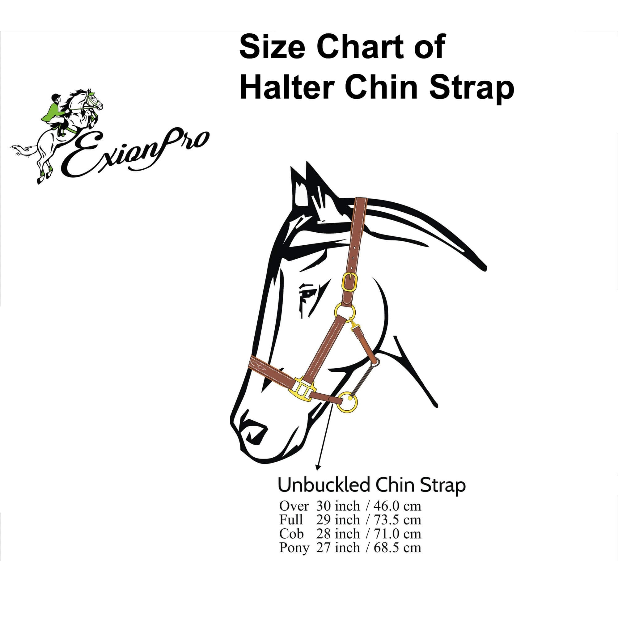 ExionPro Replacement Halter Chin Strap by Bridles & Reins - alternate view 5