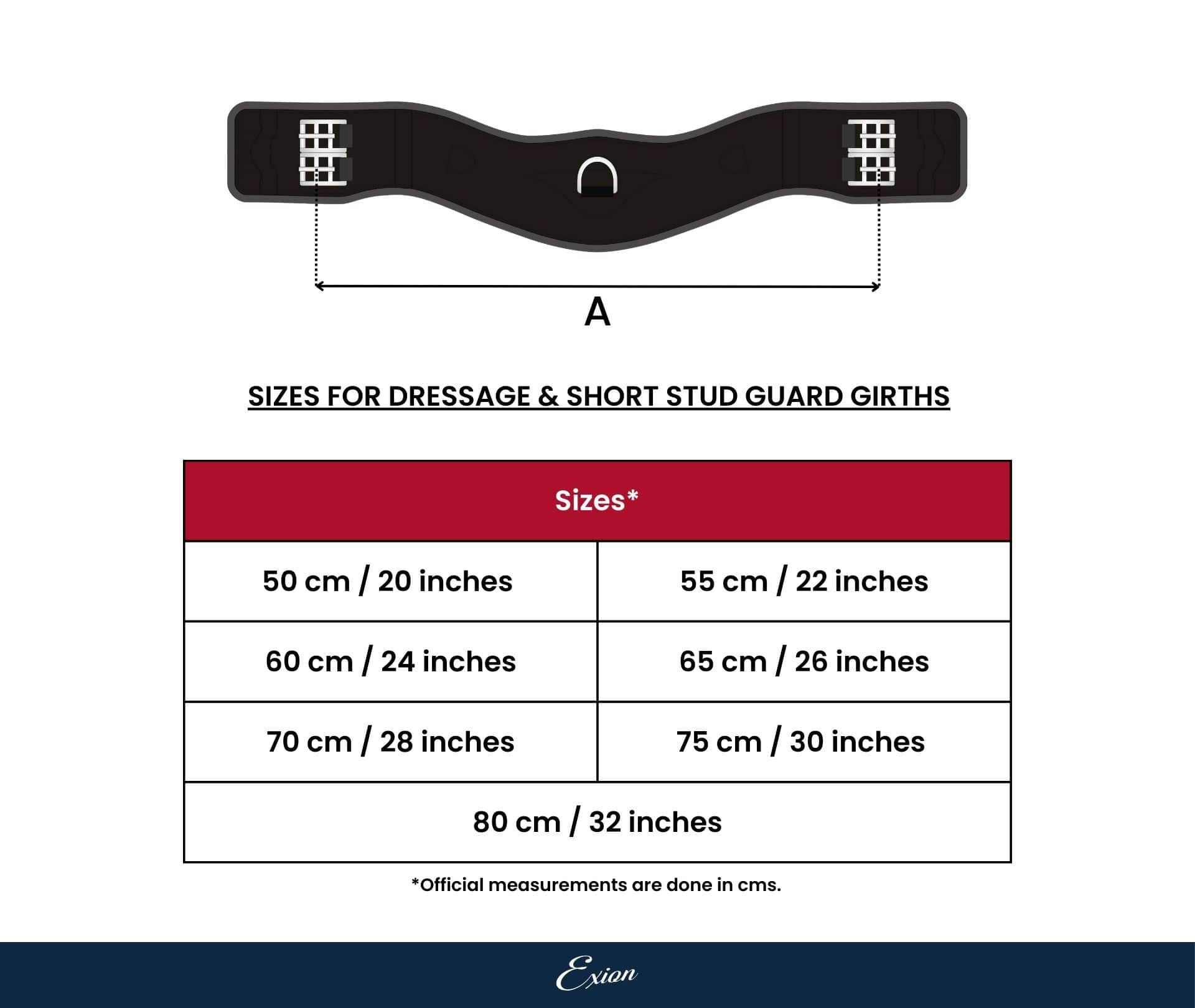 ExionPro 'Joint' Dressage Girth by Bridles & Reins - alternate view 4