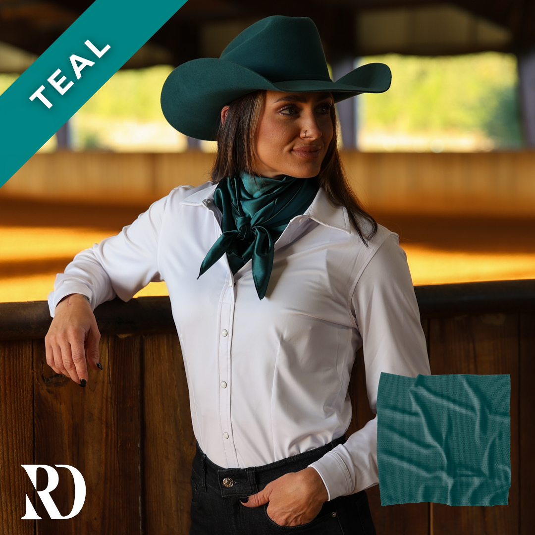 Teal Wild Rag