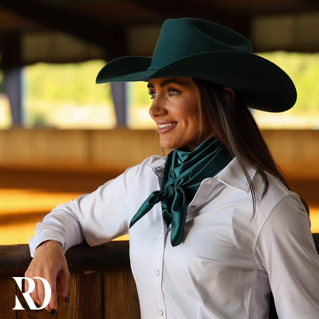 Teal Wild Rag — view 2