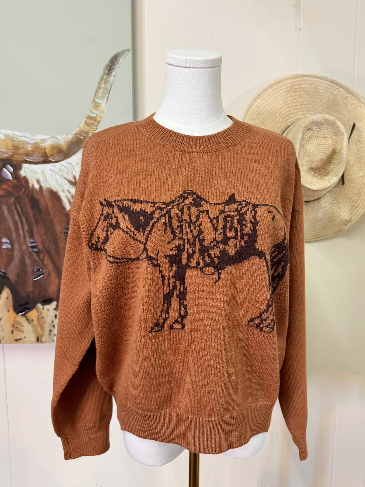 The Cowpony Crewneck | Sweater — view 3