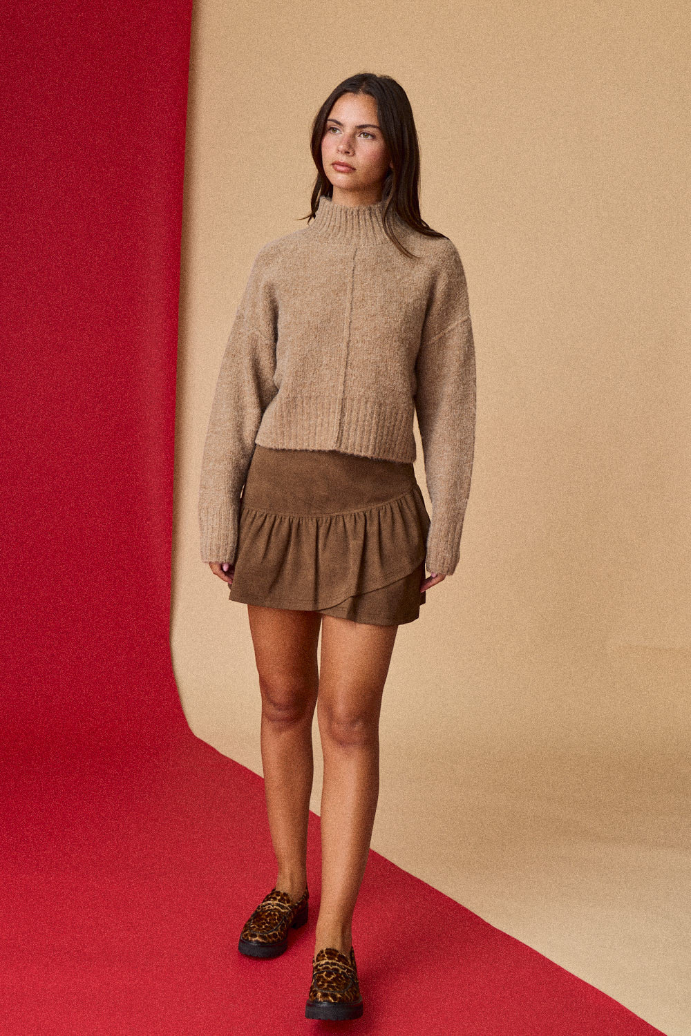 Tori Cropped Knit | Sweater — view 6
