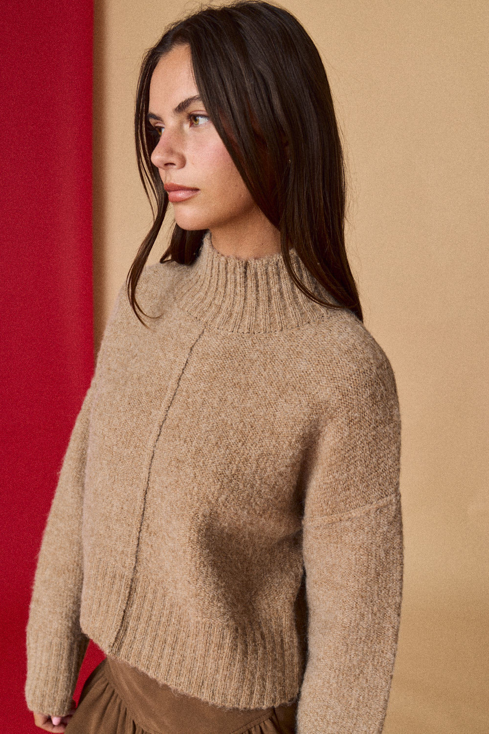 Tori Cropped Knit | Sweater — view 4
