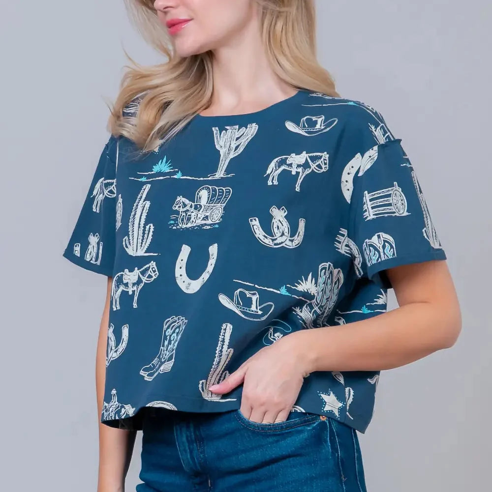 Trail Dust Cropped | Tee — view 2