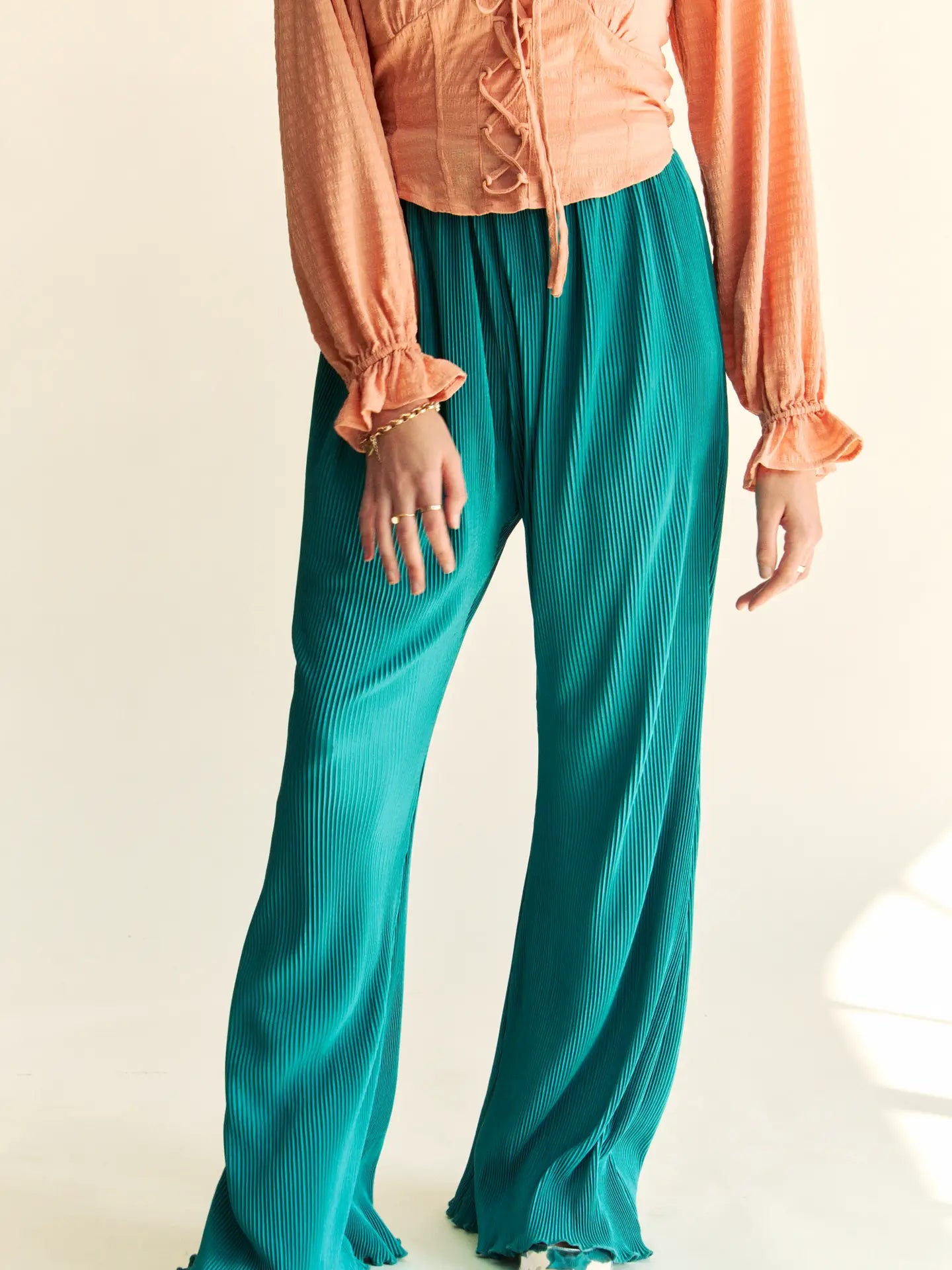 Trinity Teal | Pants — view 3