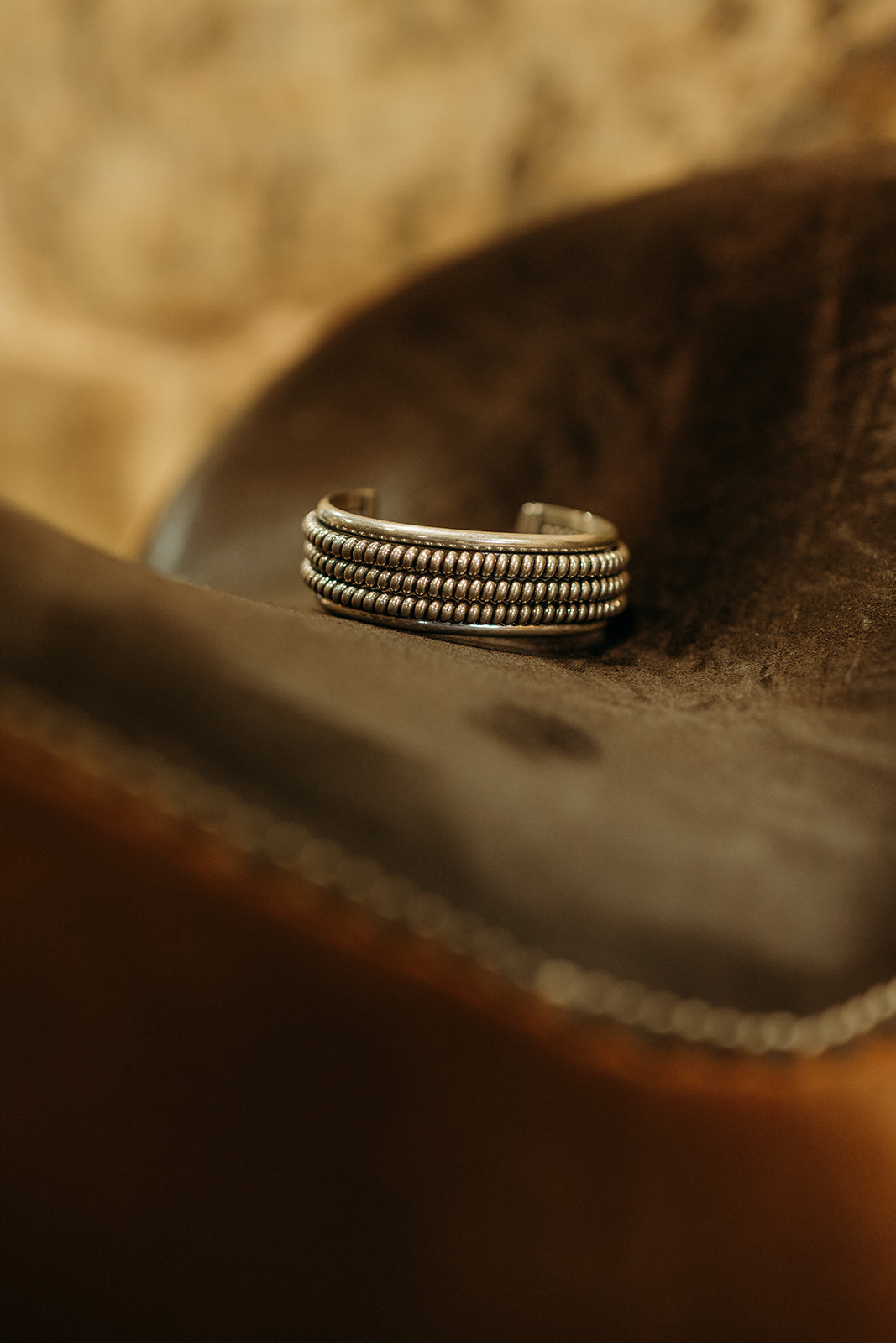 Twisted Sterling Silver Cuff By Caroline Tsosie