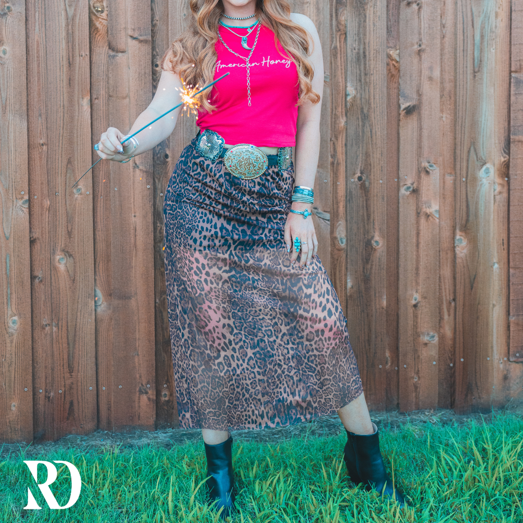 Untamed Shift Sheer Maxi | Skirt — view 2