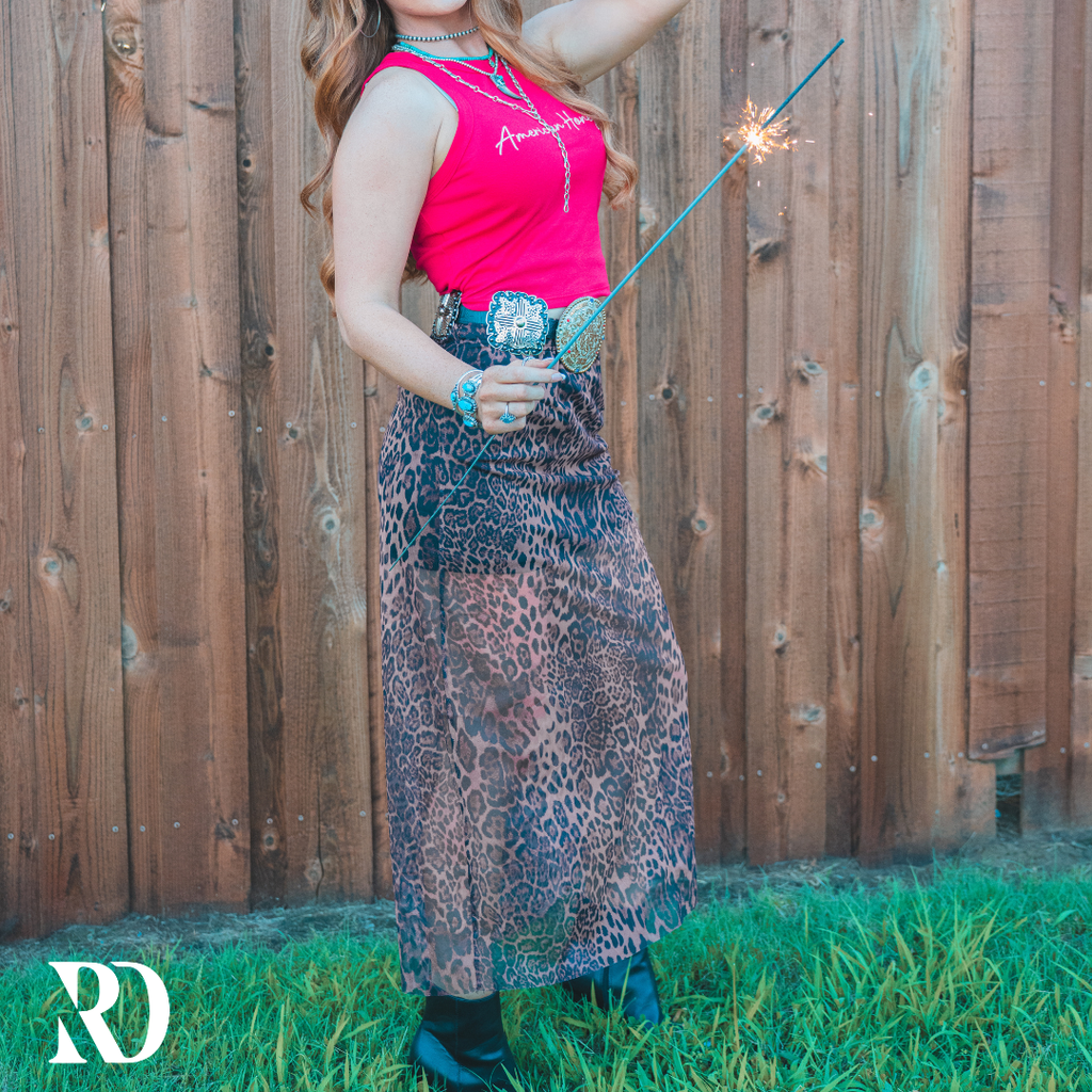 Untamed Shift Sheer Maxi | Skirt — view 3