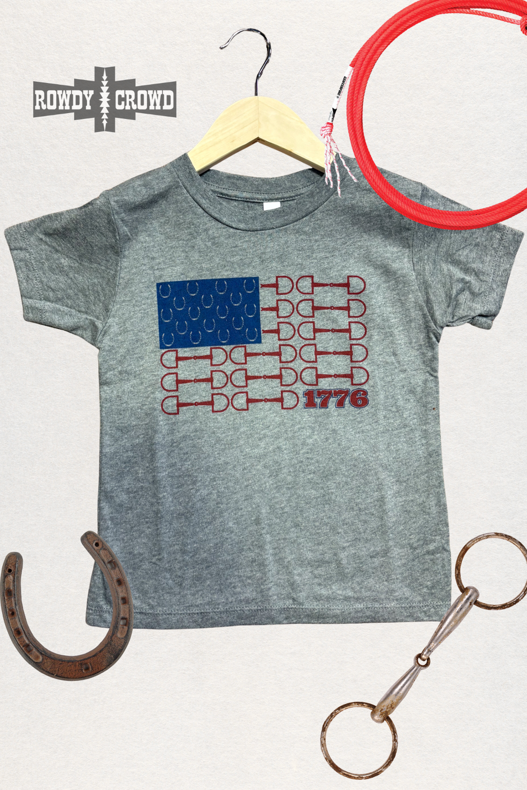 DS KIDS Bit of Freedom Tee by Rowdy Crowd Clothing - product image 3