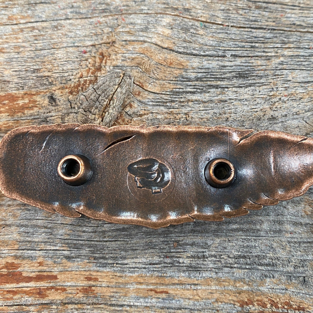 Copper Feather Western Concho W169 — view 5