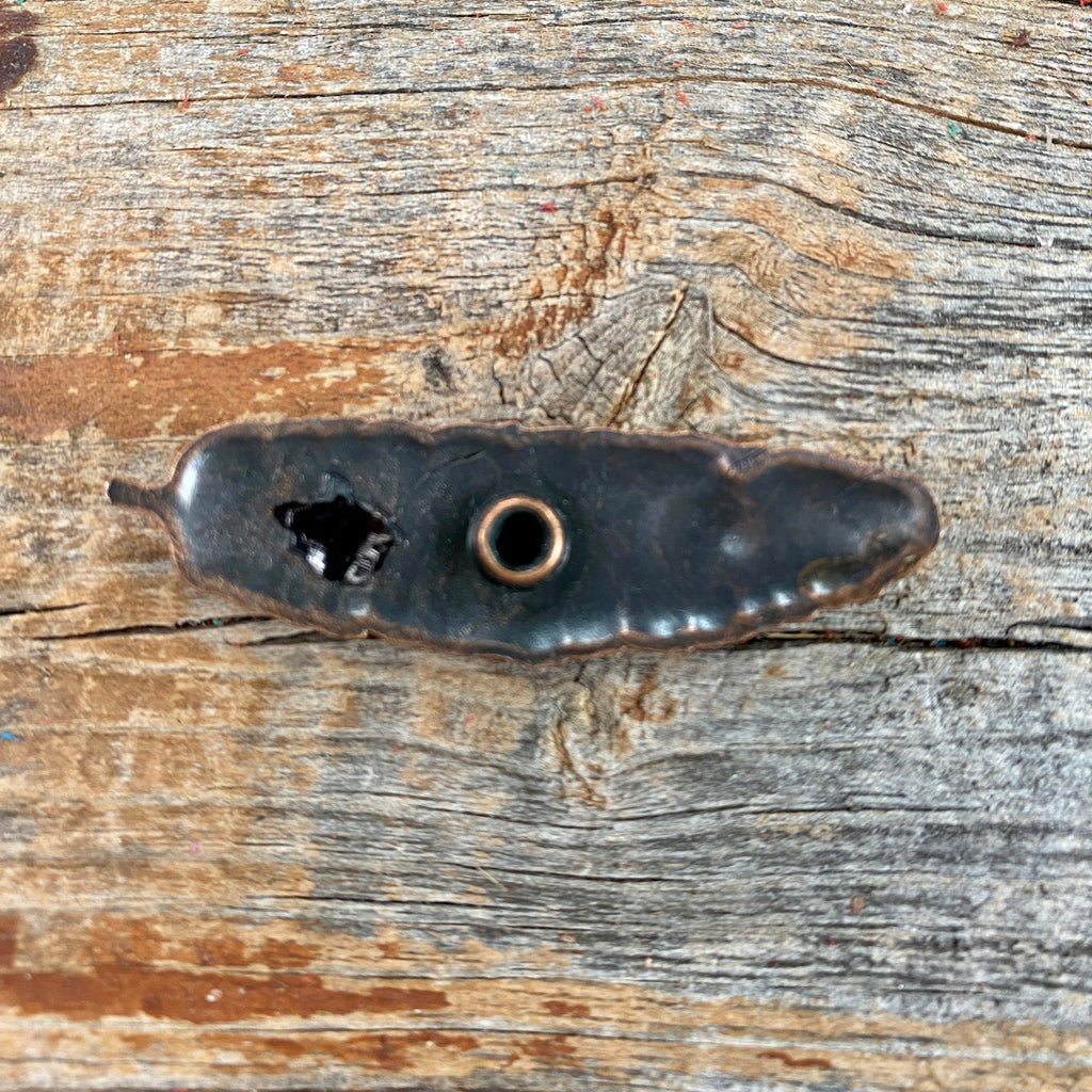 Copper Feather Western Concho W169 — view 3