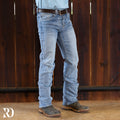 Westbound Signature Slim Straight Denim - Light Wash