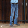 Westbound Signature Slim Straight Denim - Stone Wash