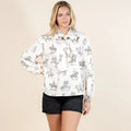 Western Sheriff Tie Neck | Top