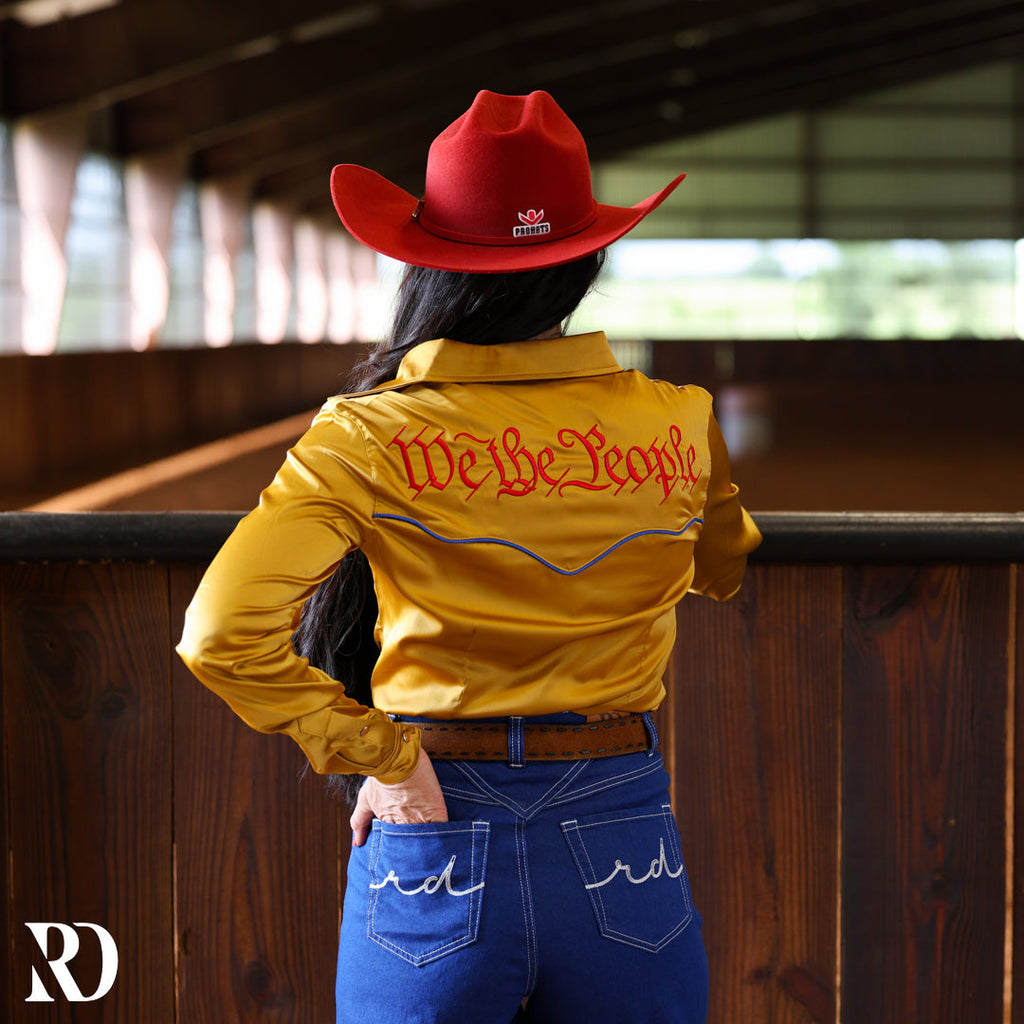 We The People Satin Performance Rodeo Shirt — view 3