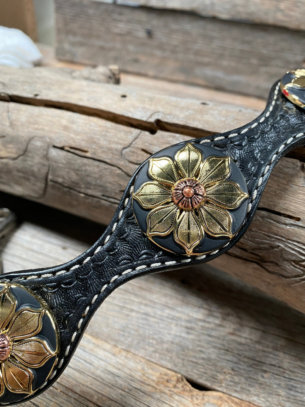 Black Basketweave Wither Strap #WS1005 — view 2