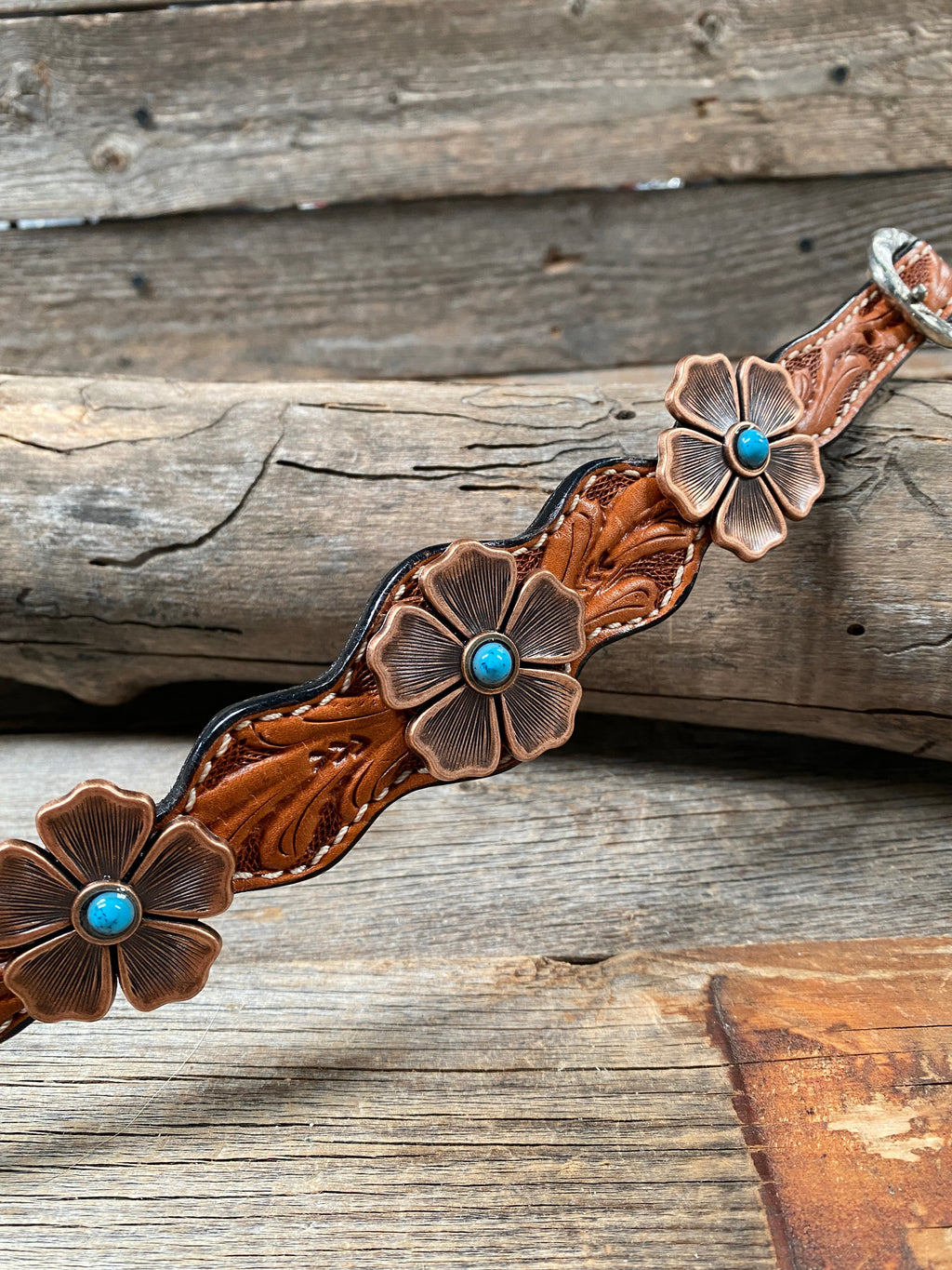 Light Oil Floral Wither Strap #WS1008 — view 2